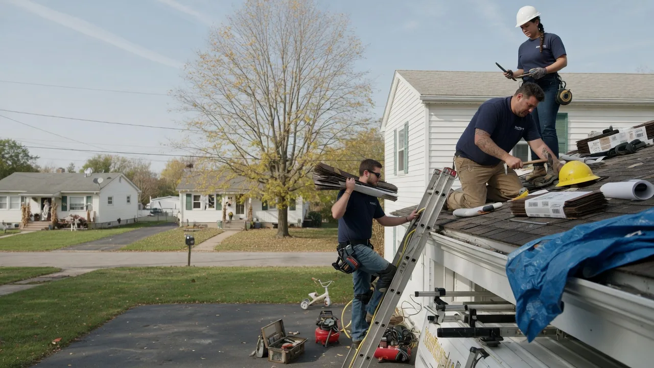 Local Roofing Contractors in Thompsonville, IL near me